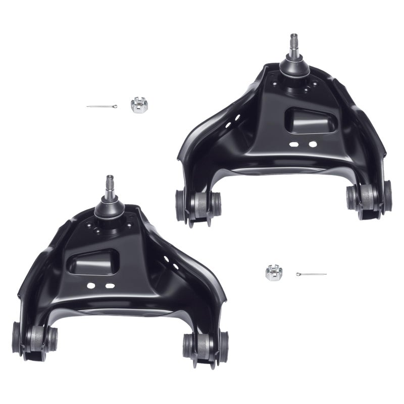 TUCAREST 2Pcs K620172 K620173 (For 4x4 4WD AWD) Front Upper Control Arm and Ball Joint Assembly Fit For Chevy S10 Blazer, G-MC S15 Jimmy Sonoma Syclone, Is-uzu Hombre Olds Bravada Suspension - Image 1